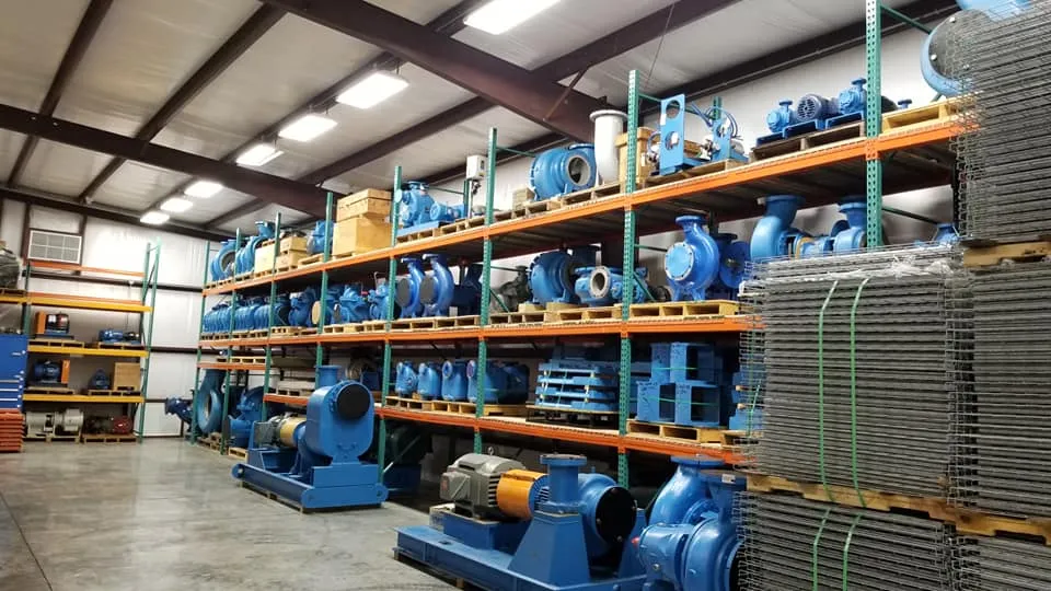 Industrial pump inventory