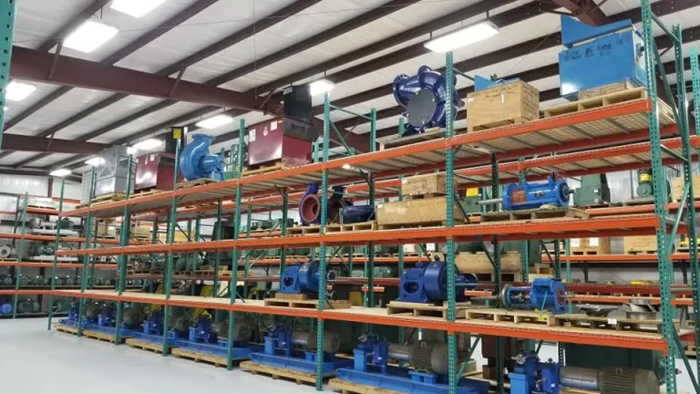 GRAVCO pump inventory warehouse