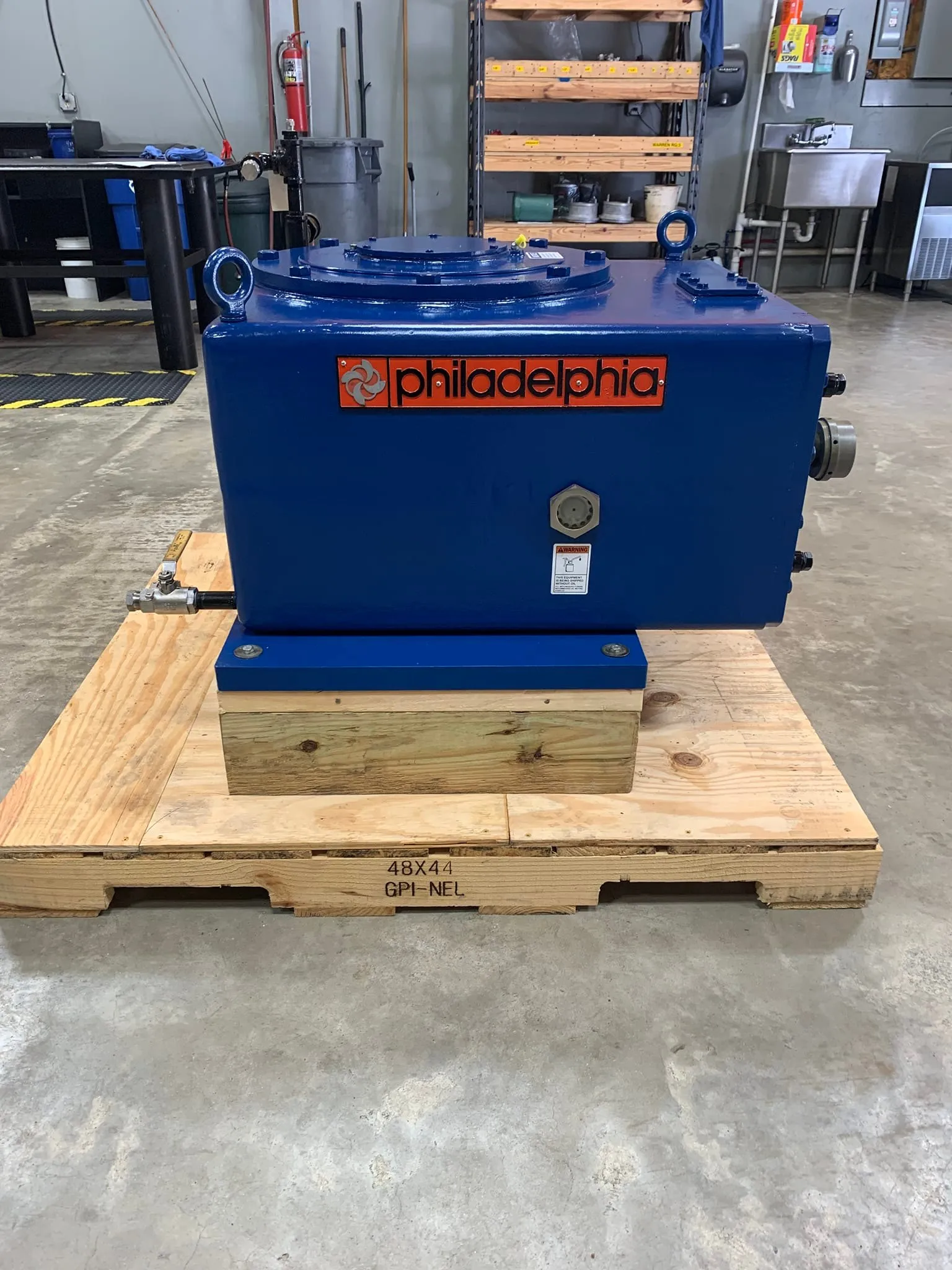 Philadelphia Mixer Emergency Repair